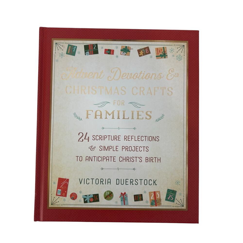 Advent Devotions & Christmas Crafts DIY Holiday Book Christ Victoria Duerstock